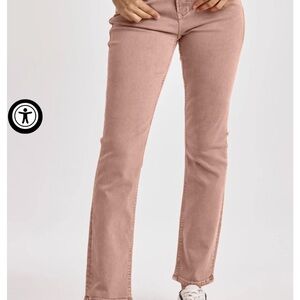 Dear John Women's Dusty Rose Straight Leg Pants